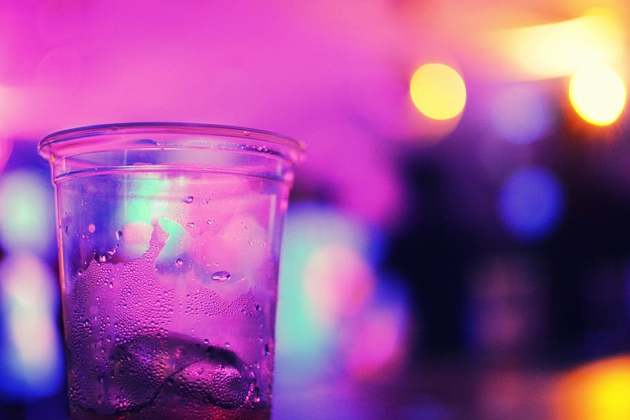 glass, cup, water, light, bokeh, food and drink, drinking glass HD wallpaper