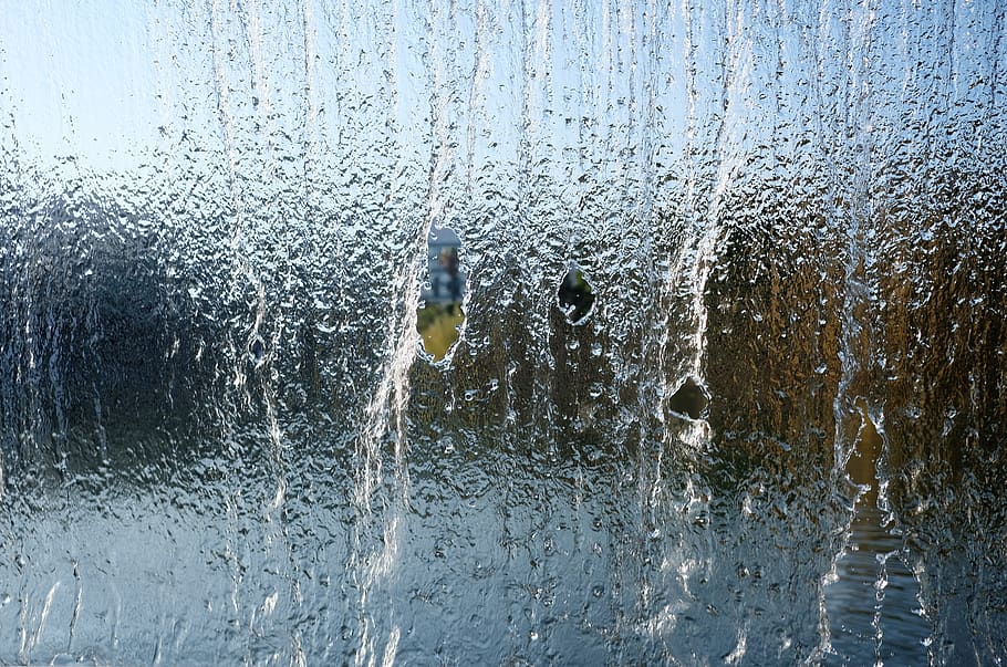 water on glass, splashing, no people, nature, day, motion, outdoors HD wallpaper