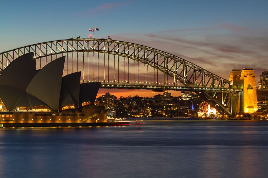 Sydney Opera House, architecture, built structure, city, travel destinations HD wallpaper