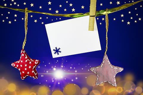 christmas, star, map, text box, hand labor, embroidered, red white HD wallpaper