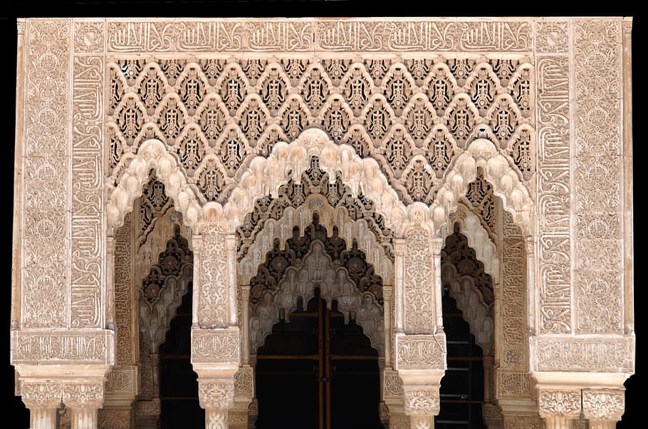 grenade, spain, alhambra, andalusia, architecture, arabic, historical, HD wallpaper