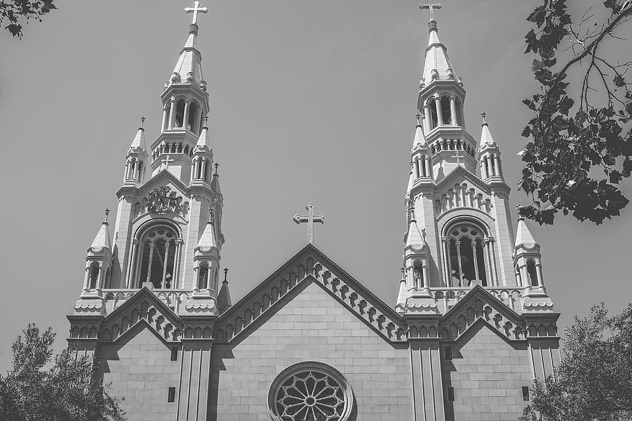 united states, san francisco, saints peter and paul church
