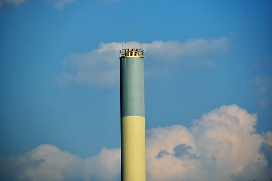 blue building, architecture, tower, lighthouse, beacon, hamburg HD wallpaper
