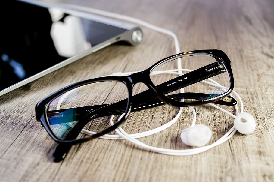 HD wallpaper: Close-up of Eyeglasses on Table, accessory, casual, cozy,  equipment