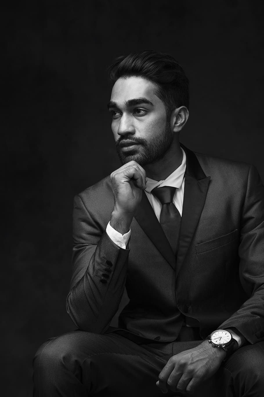 man, studio, indian, style, success, one person, front view HD wallpaper