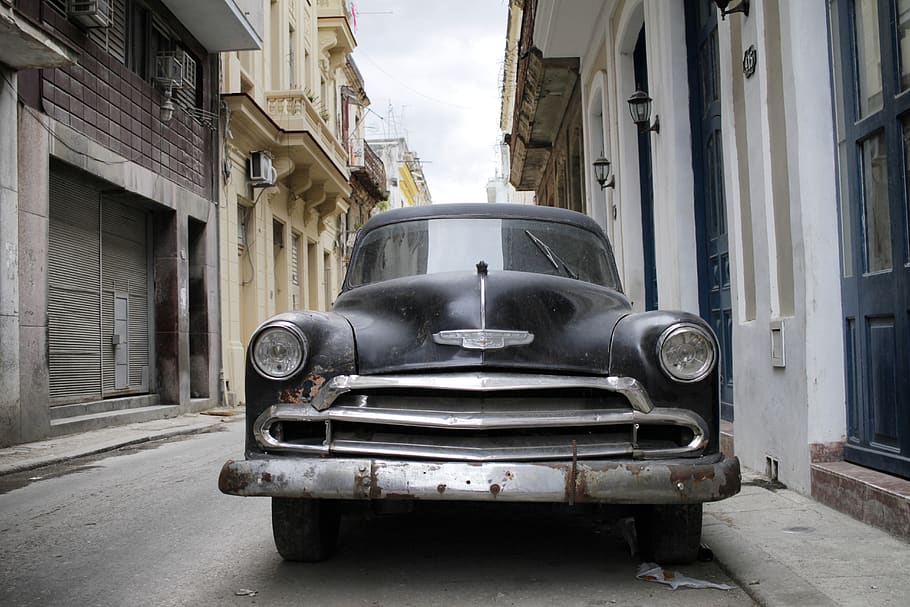 Streets Of Havana Cuba Wall Mural - Murals Your Way