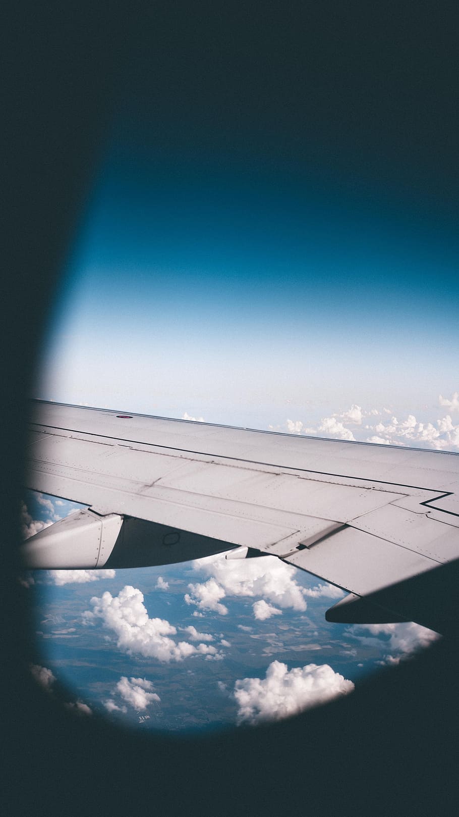 view of airliner wings on window, flight, airplane, cloud, sky HD wallpaper