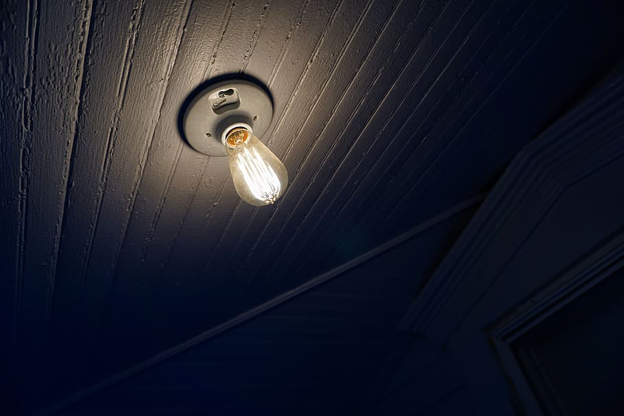 light bulb turned-on, united states, castle rock, lightbulb, lighting equipment HD wallpaper