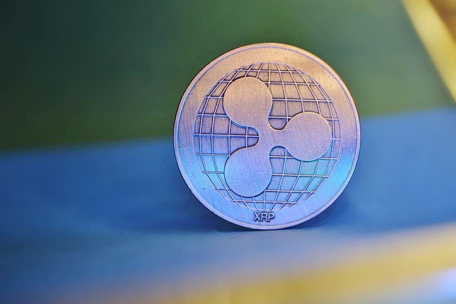 coins, cryptocurrency, ripple, xrp, virtual, digital, blockchain, HD wallpaper