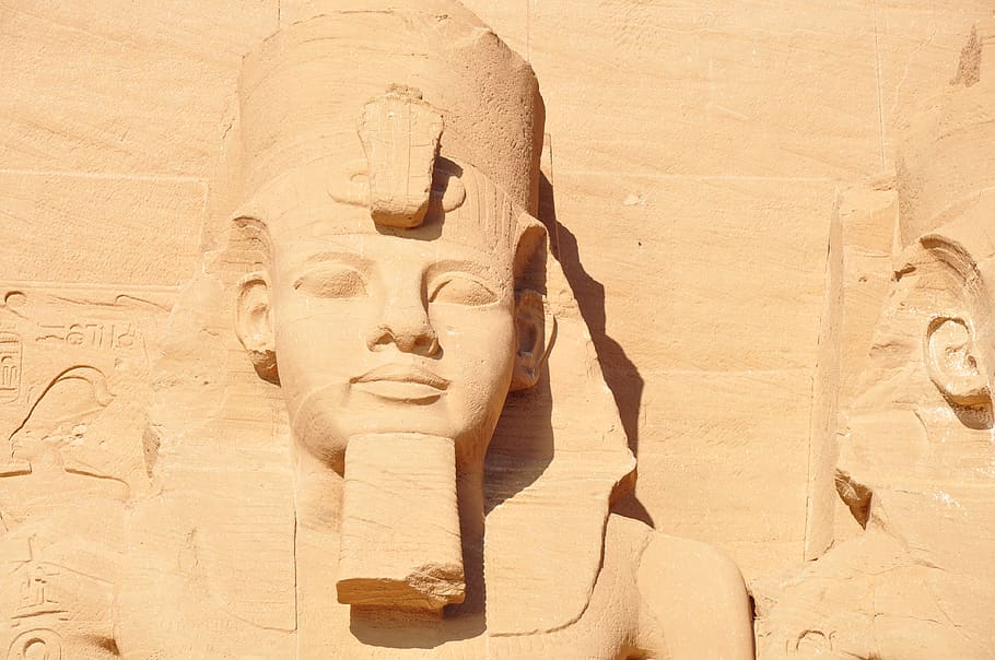 HD wallpaper: abu simbel, temple, egypt, antique, nile, aswan, pharaoh ...