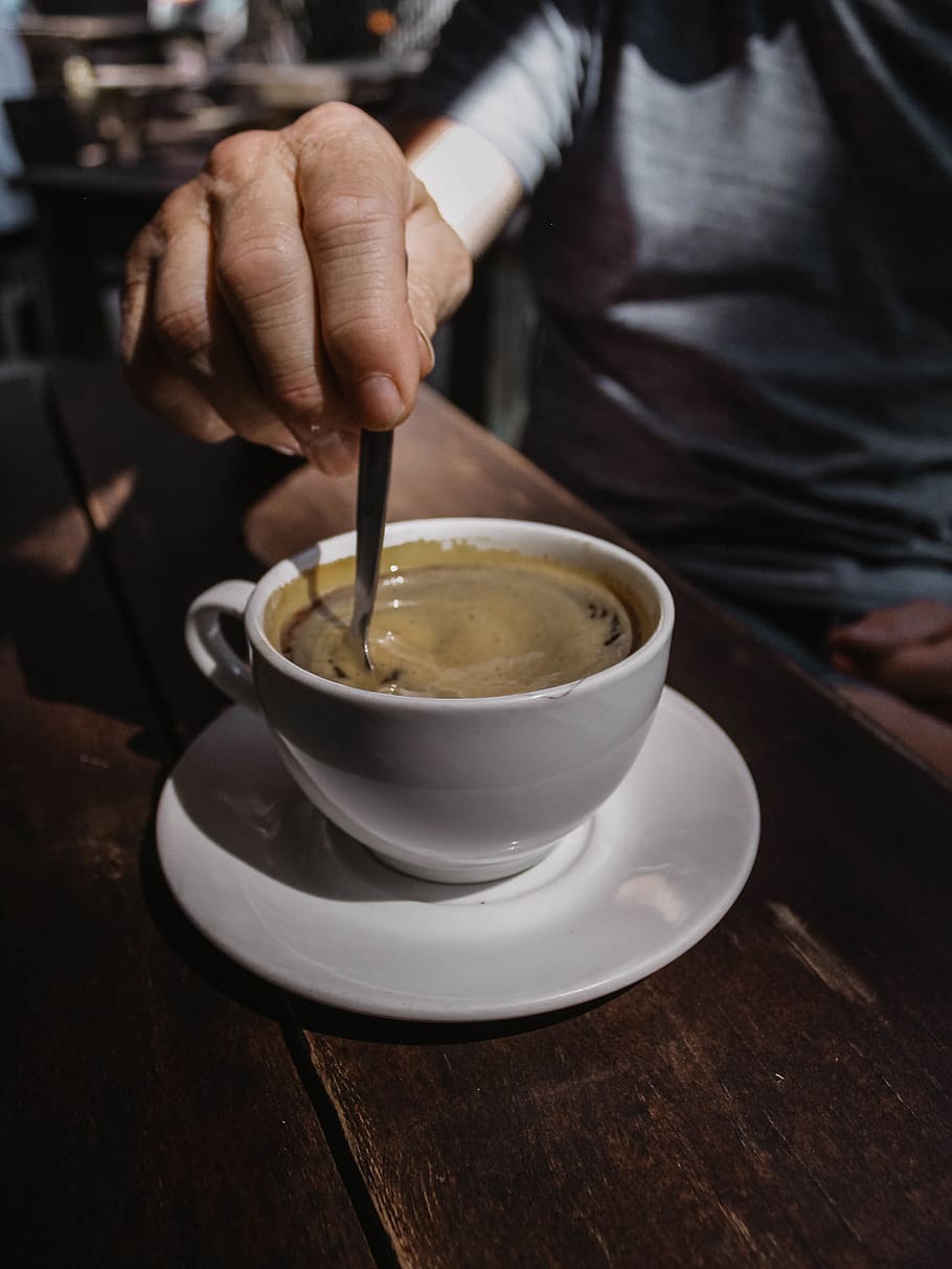 food and drink, one person, cup, coffee cup, mug, coffee - drink HD wallpaper
