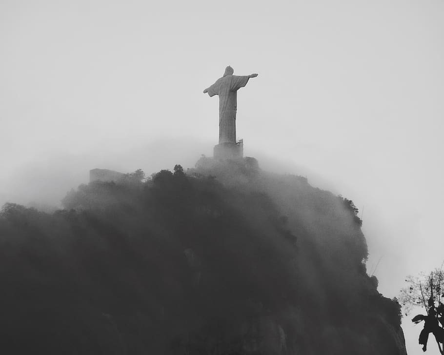 brazil, ipanema, christo, rio de janeiro, christ the redeemer, HD wallpaper