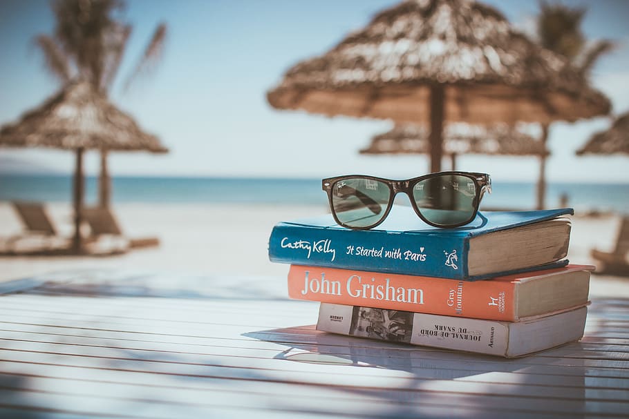 beach, activity, read, sea, river, water, vacations, trip, protection HD wallpaper