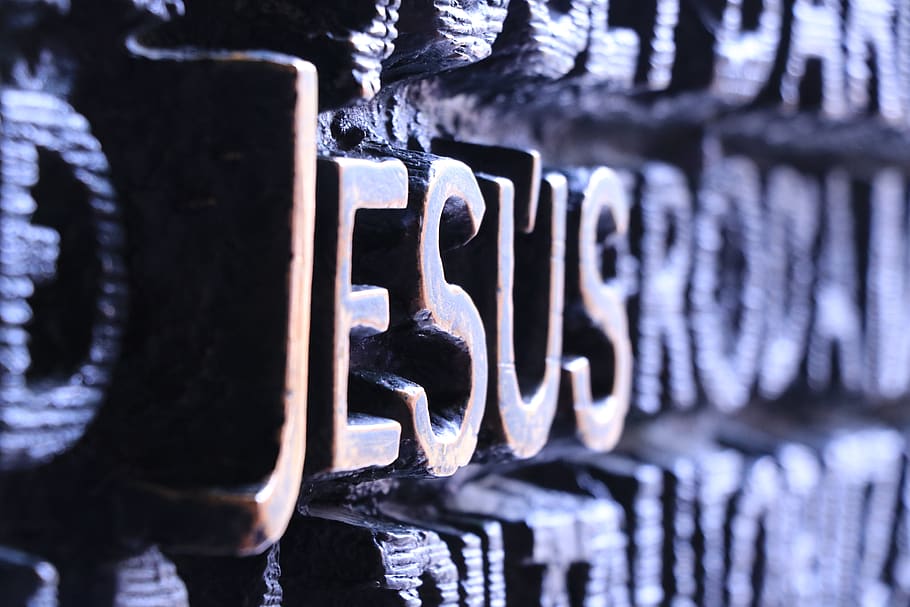 jesus, font, letters, word, faith, religion, church, christi, HD wallpaper