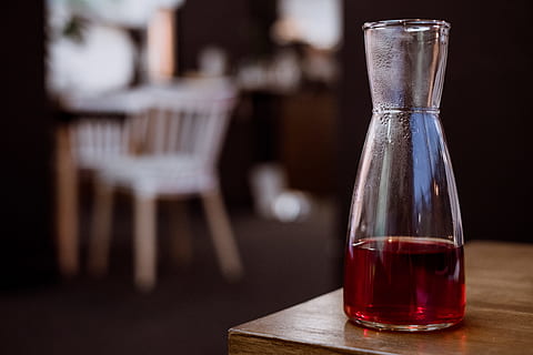 Clear Glass Bottle, bar, beer, blur, coffee, container, cup, drink HD wallpaper