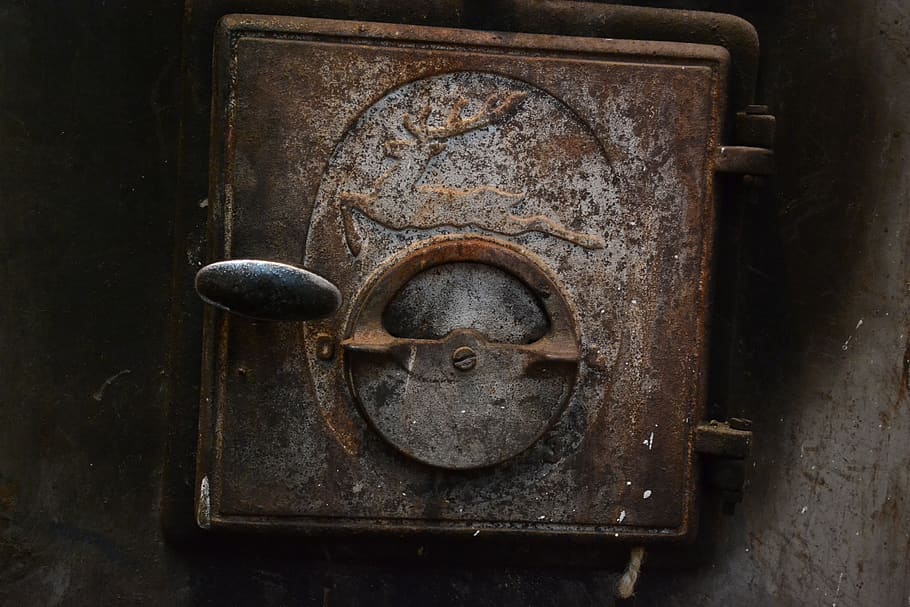 hungary, dévaványa, metal, old, rusty, door, entrance, close-up HD wallpaper
