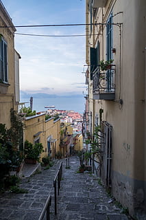 walkway, path, home decor, sidewalk, flagstone, naples, pavement HD wallpaper