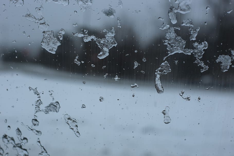 ice, window, car, winter, water, glass - material, drop, cold temperature HD wallpaper