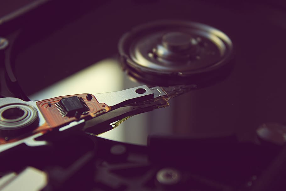 hdd, harddrive, computer, technologic, storage, indoors, close-up HD wallpaper