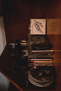 Assorted-title Dvd Cases, Analogue, antique, binoculars, business HD wallpaper