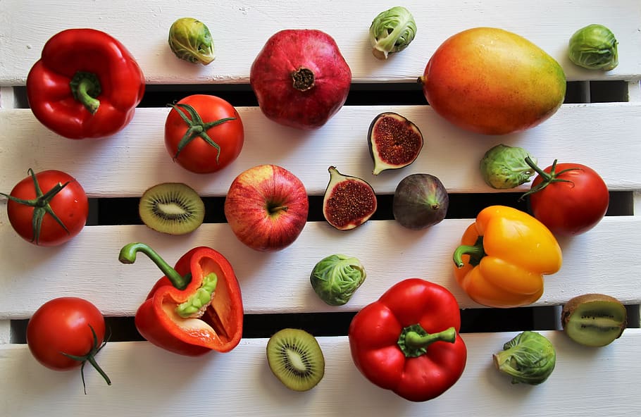 mango, kiwi, fruit, fresh, food, paprika, diet, bio, nutrition HD wallpaper