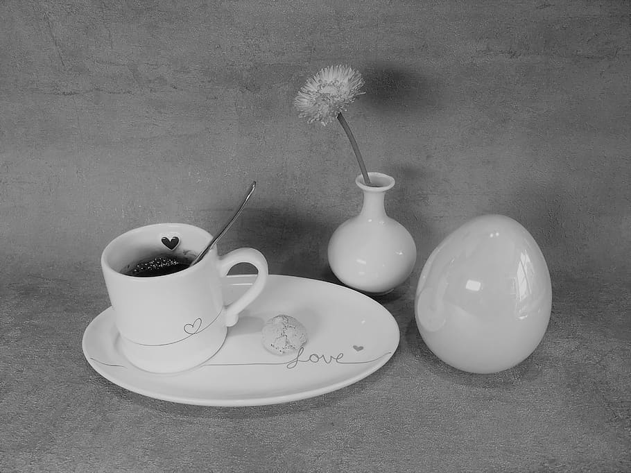 espresso, easter, egg, pleasure, delicious, food, plate, restaurant HD wallpaper