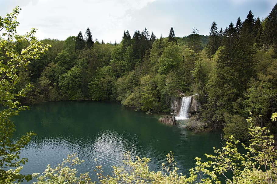 croatia, plitvička jezera, plitvice lakes national park, blue, HD wallpaper
