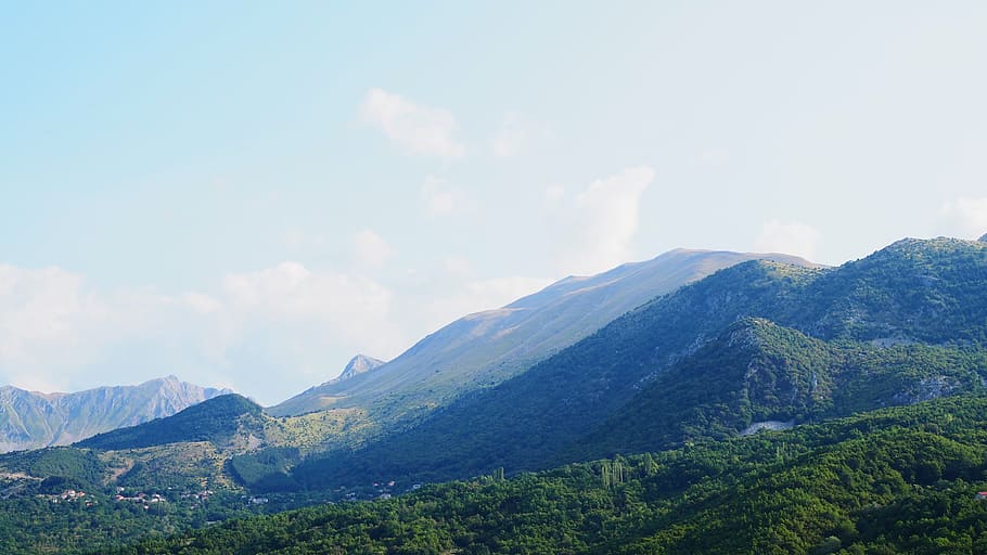 greece, mountains, landscape, scenics - nature, beauty in nature HD wallpaper