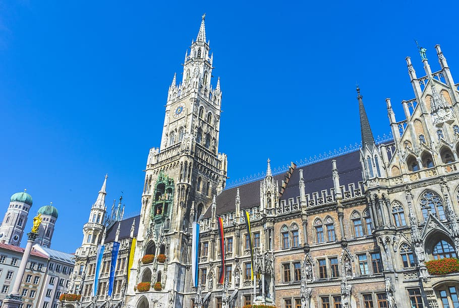 germany, munich, palace, castle, oktoberfest, octoberfest, fall HD wallpaper