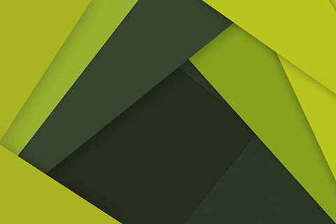 Geometric material design background.rn, texture, green, edges HD wallpaper