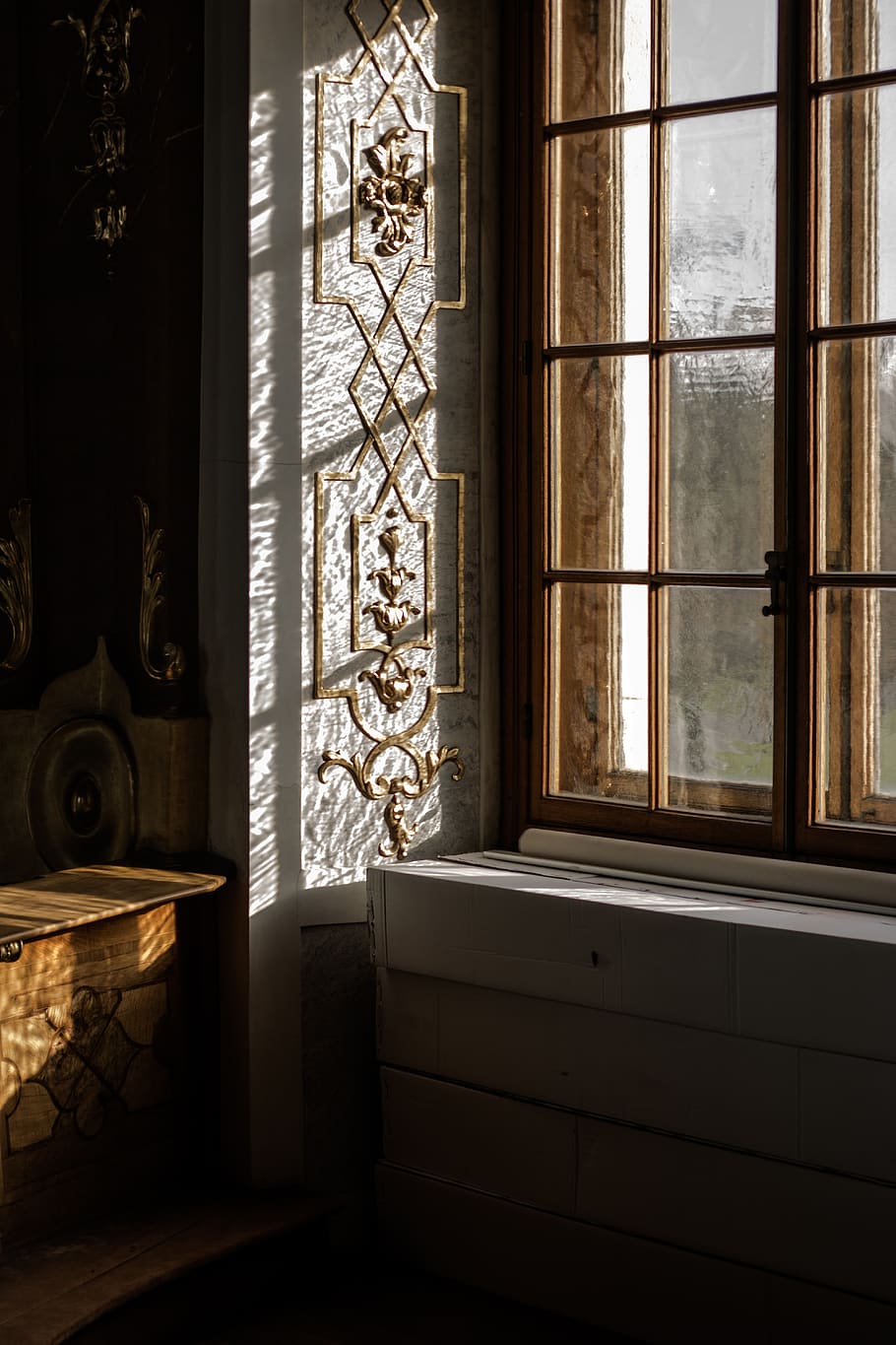 closed glass window, indoors, no people, day, glass - material HD wallpaper