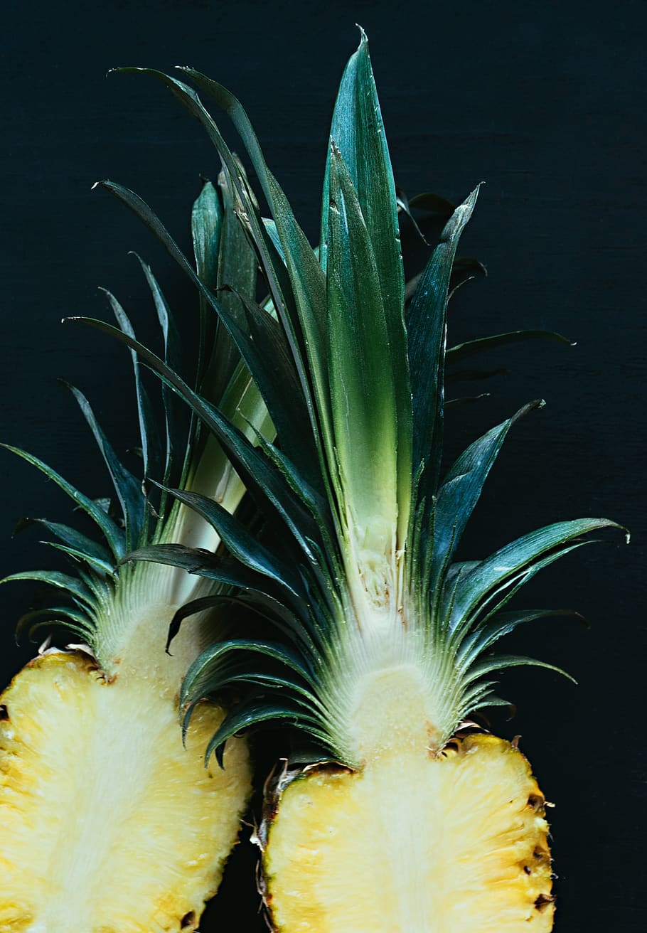 Sliced Pineapple Fruit, food, pineapples, tropical, tropical fruit HD wallpaper