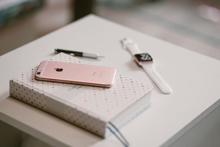 iphone, apple, mobile, watch, gadget, technology, notebook HD wallpaper