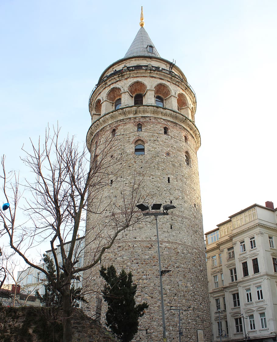 galata, galata tower, turkey, istanbul, throat, cami, marine, HD wallpaper