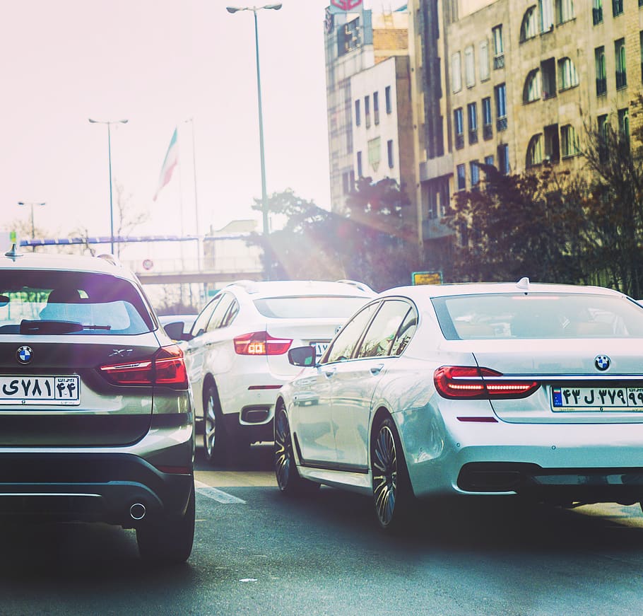 iran, tehran, x1, 730, x6, bmw, car, highway, 760, 730li, mode of transportation HD wallpaper