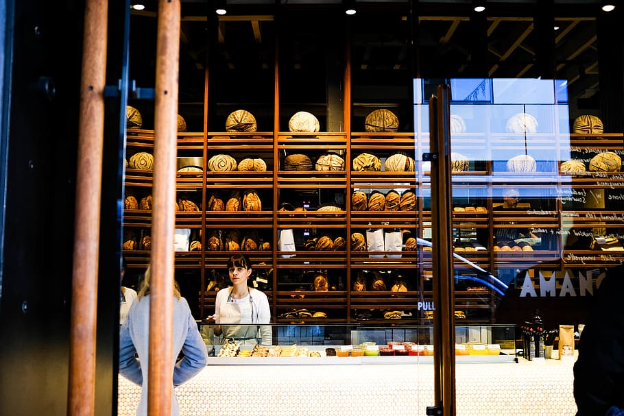 bread store during daytime, people, person, human, shop, new zealand HD wallpaper