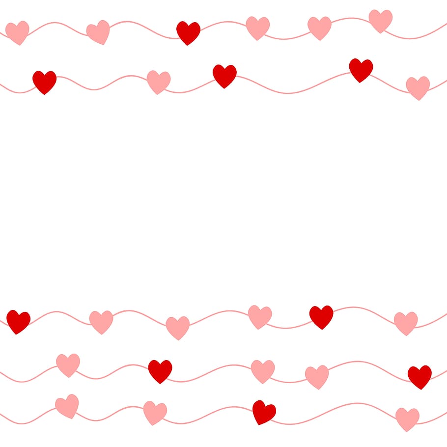 heart, shape, background, love, valentine, design, lovely, color, HD wallpaper