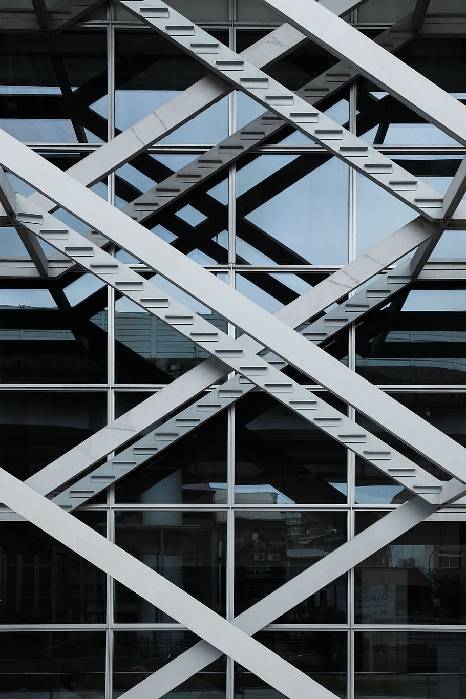 Closeup Photography of Curtain Wall Building, architecture, contemporary HD wallpaper