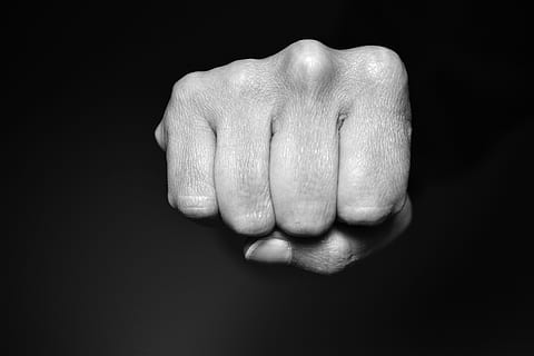 fist, violence, attack, boxing, hand, aggression, human hand HD wallpaper