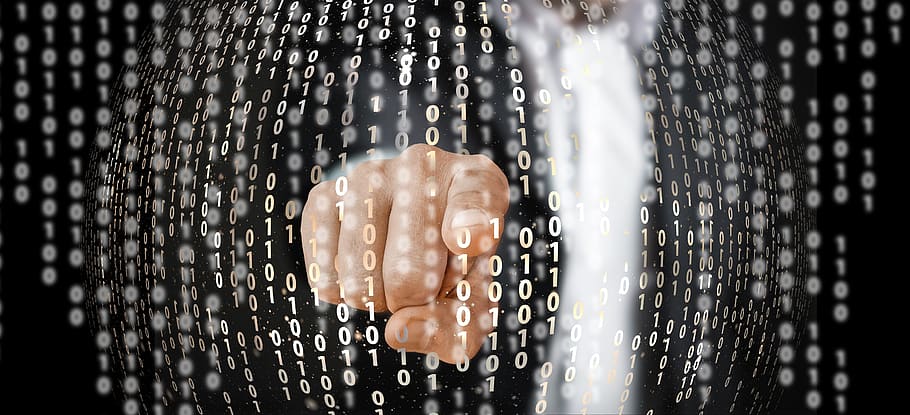 network, binary, null, one, finger, touch, businessman, social HD wallpaper