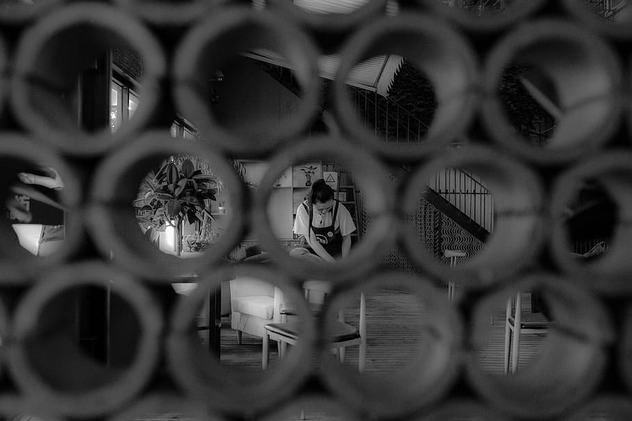 focus on background, selective focus, indoors, shape, geometric shape HD wallpaper