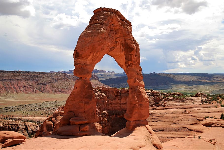 arches national park, stone arch, utah, moab, erosion, colorado, HD wallpaper