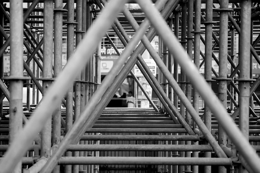 construction, construction site, build, work, architecture HD wallpaper