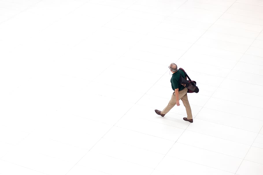 empty, work, space, white, travel, man, working, traveling HD wallpaper