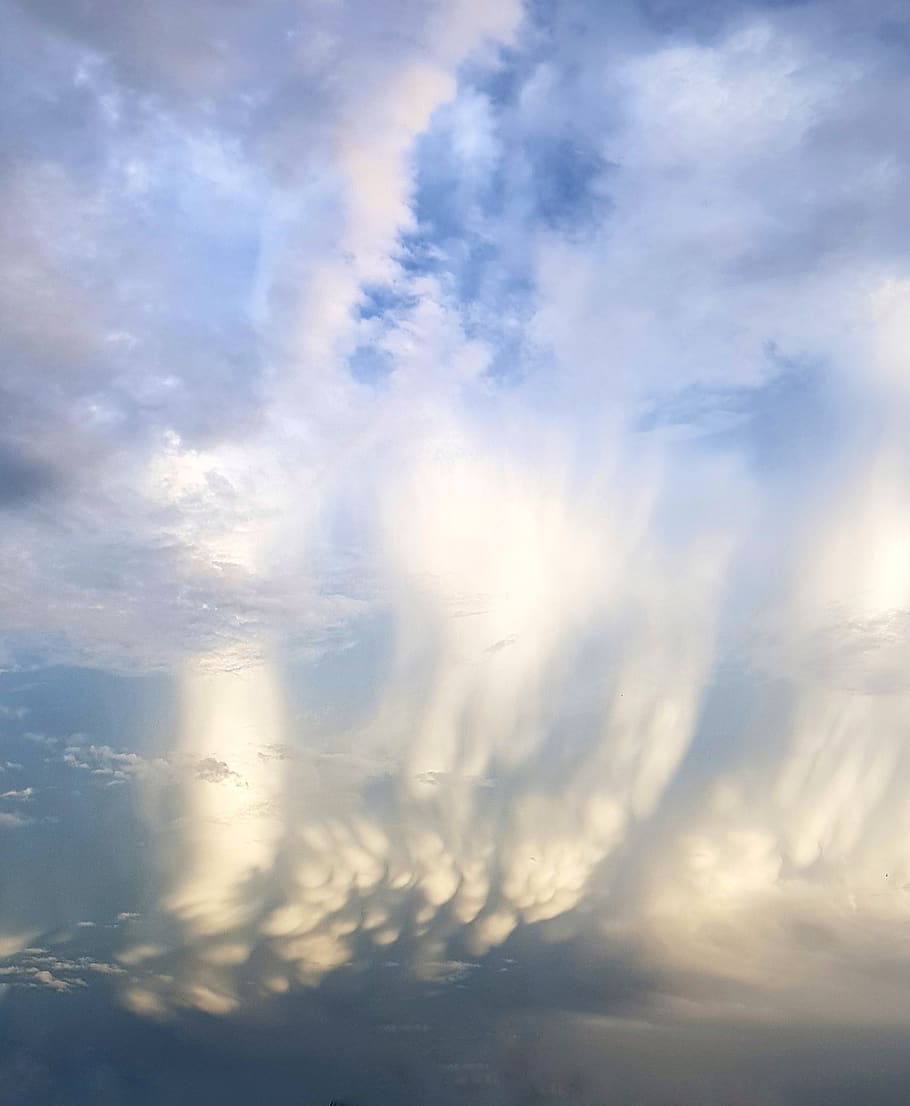 outdoors, cloud, azure sky, weather, cumulus, sunlight, flare HD wallpaper