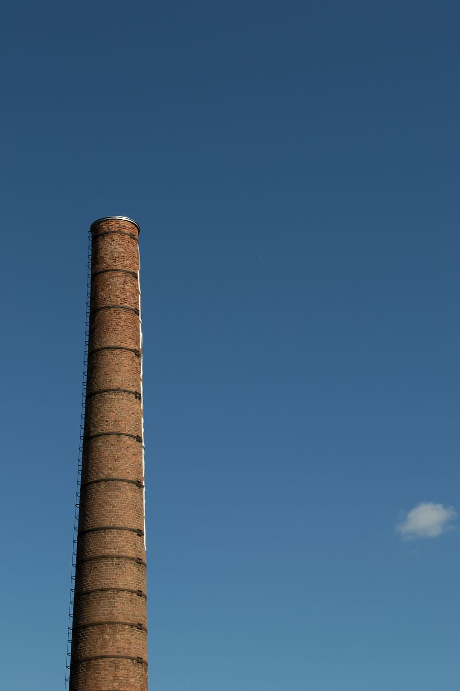 chimney, cloud, sky, factory, industry, environment, power plant HD wallpaper