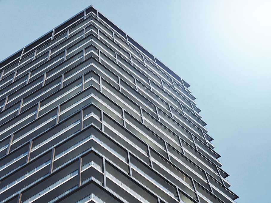tall, high, height, skyscraper, building, urban, city, low angle view HD wallpaper