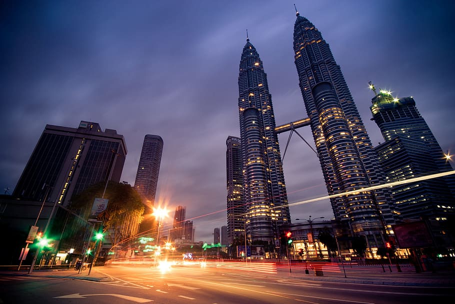 Kuala Lumpur, businessCity and Urban, building, architecture, HD wallpaper