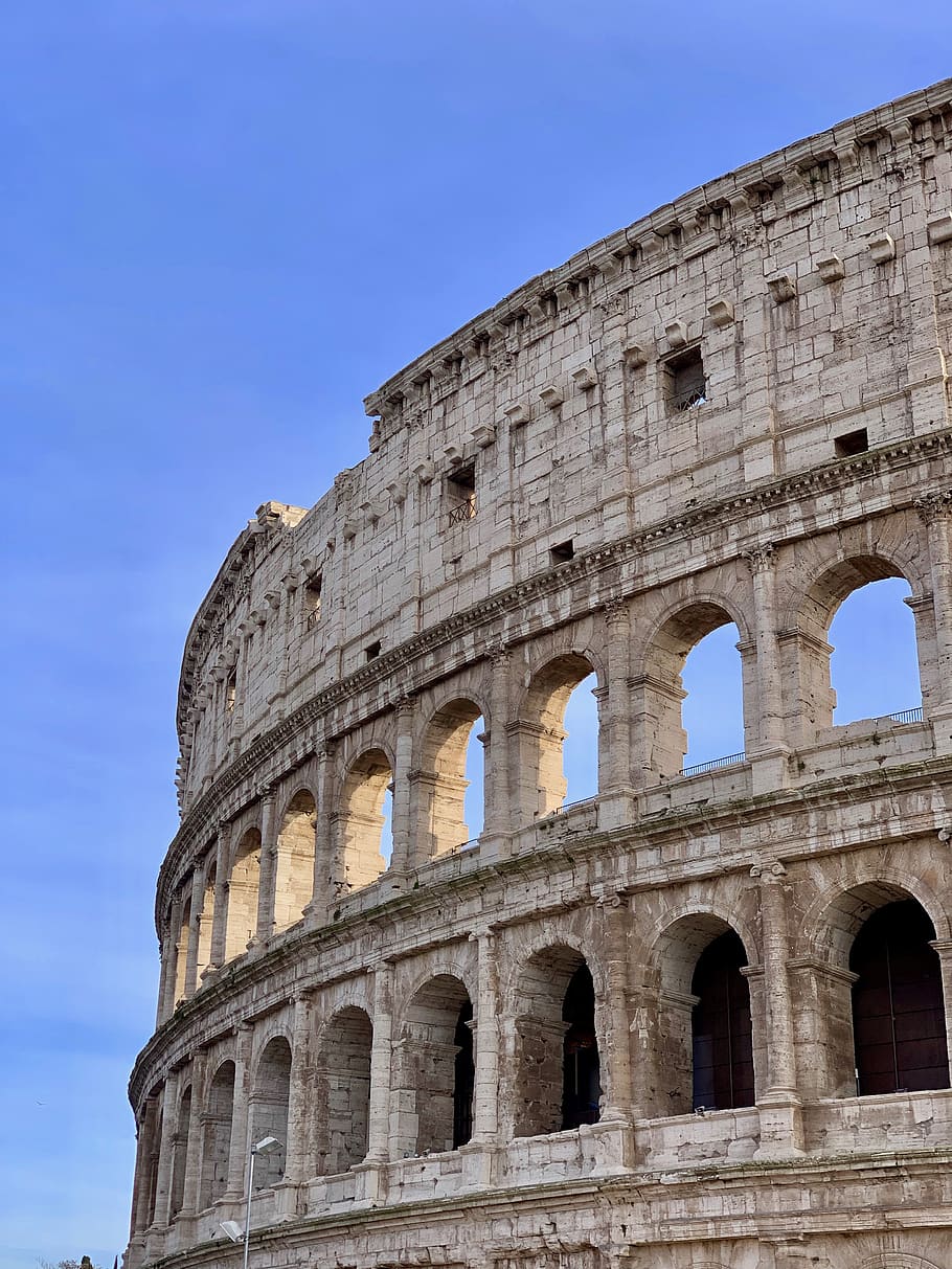 architecture, building, italy, rome, colosseum, monument, castle HD wallpaper