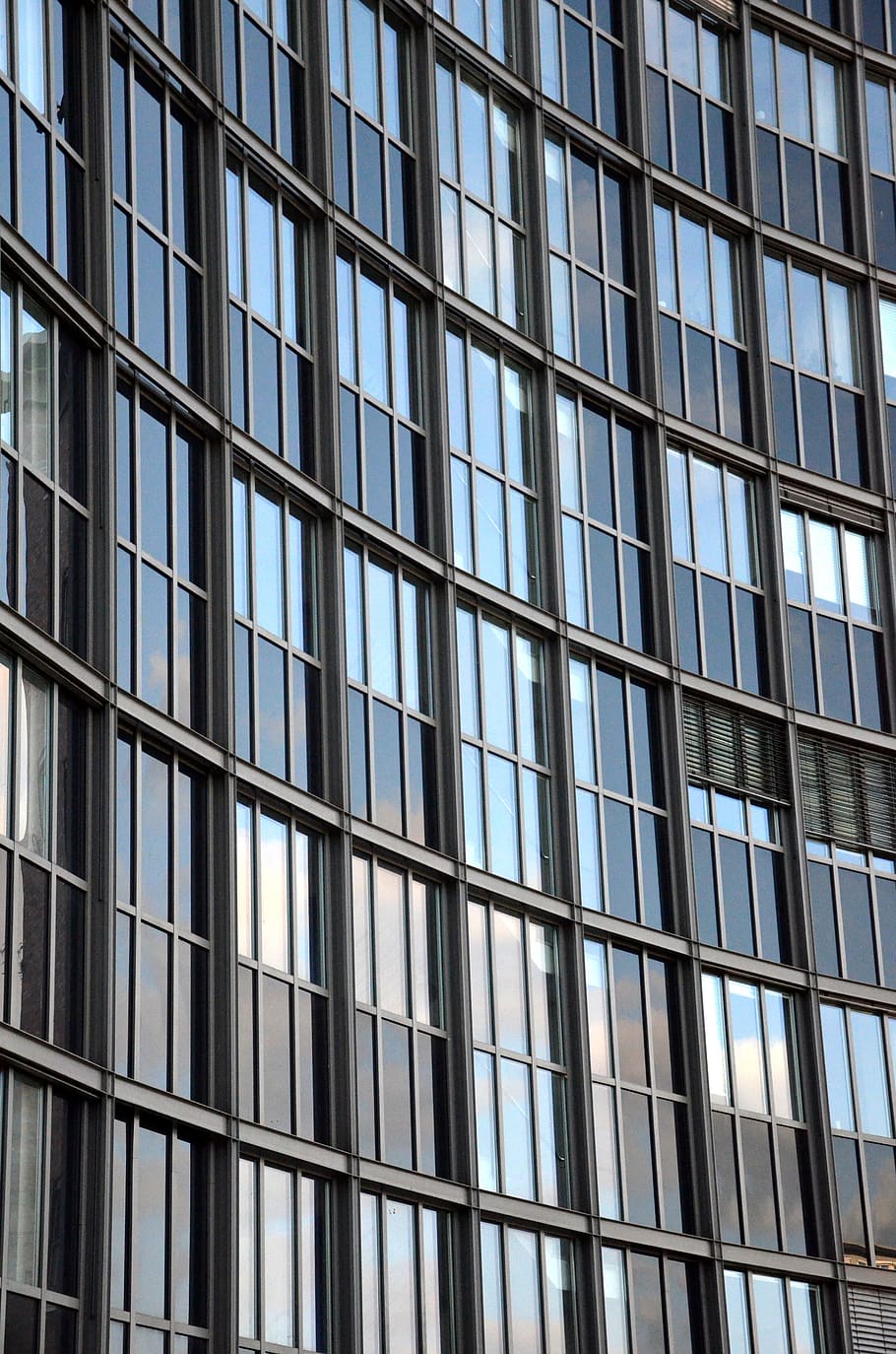 facade, window facade, building, office building, skyscraper HD wallpaper